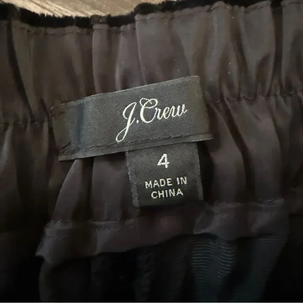J. Crew Velour Pull On Pants